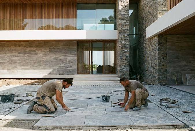 موزاییک پلیمری سبک در روف‌گاردن